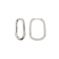 Oorbellen Carré - zilver
